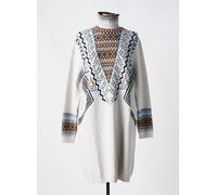 tricot chic robes femme de couleur gris 42