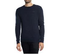 Superdry Pull Essential Slim Bleu S Homme