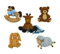 Tricot Créations Boutons Dress It Up : Adventure Awaits : L'Aventure Attend Boutons pour Décoration Mercerie Couture Album Scrapbooking et Décoration Gâteaux