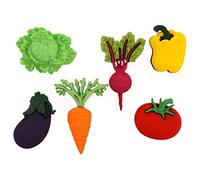Tricot Créations Boutons Dress It Up : Fresh Produce/Légumes - Boutons pour Décoration Mercerie Couture Album Scrapbooking et Décoration Gâteaux
