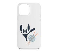 Tricot d'amour en langage des Signes ASL pour tricoteurs Coque pour iPhone 13 Pro Max