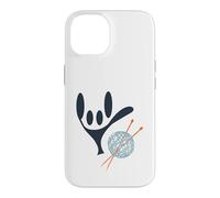 Tricot d'amour en langage des Signes ASL pour tricoteurs Coque pour iPhone 14