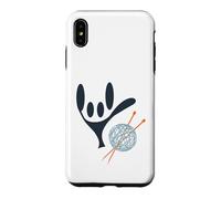 Tricot d'amour en langage des Signes ASL pour tricoteurs Coque pour iPhone XS Max
