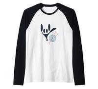 Tricot d'amour en langage des Signes ASL pour tricoteurs Manche Raglan