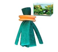 Tricot De L'espace De Réservoir De Poissons - Main D'élevage De Poissons Flottant - Cachette Reproductive Pour Aquarium - Guanbei Green Medaka Egg Collector Pour Aquariums D'eau Et Sal