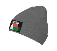 Tricot Doux Bonnet tricoté Drapeau et liberté de Madagascar Knitted Beanie Hat Tricoté Chapeau pour Outdoor,Randonnée,Homme