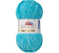 Tricot fin Himalaya Dolphin Baby Wolle Garn Baumwolle Strickwolle zum Stricken häkeln (80315 Türkis)