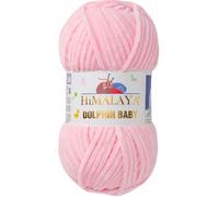 Tricot fin Himalaya Dolphin Baby Wolle Garn Baumwolle Strickwolle zum Stricken häkeln (80319 Rosa)