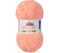 Tricot fin Himalaya Dolphin Baby Wolle Garn Baumwolle Strickwolle zum Stricken häkeln (80323 Apricot)