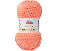 Tricot fin Himalaya Dolphin Baby Wolle Garn Baumwolle Strickwolle zum Stricken häkeln (80355 Apricot)