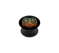 Tricot : Ours Extraterrestre Bigfoot, Camping, feu de Camp PopSockets PopGrip Adhésif