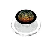 Tricot : Ours Extraterrestre Bigfoot, Camping, feu de Camp PopSockets PopGrip pour MagSafe
