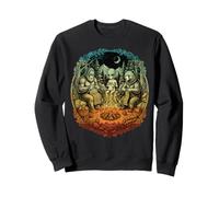 Tricot : Ours Extraterrestre Bigfoot, Camping, feu de Camp Sweatshirt