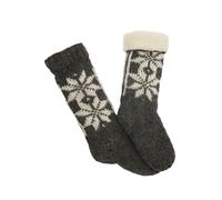 Tricoté à la Main Mérinos Chaussettes de Laine Doublé Modèle 1 Unisexe Chaud