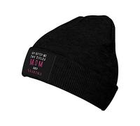 Tricoté Bonnet Dieu m'a Donné Deux Titres : Maman Et Grand-Mère Coupe-Vent Bonnet Hiver Chaud Tricot Extensible Beanie Hiver pour Adultes Ski Femme