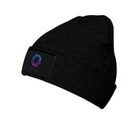 Tricoté Bonnet Sensibilisation À La Prévention du Suicide Grâce Au Papillon Point-Virgule Doux Bonnet Hiver Chaud Tricot Respirant Casquette Tricoté pour Femme Adultes Sports