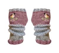 Tricoté sans doigts Poignet Vêtements Accessoires Gants d'hiver Manchettes Tricotées Extensible Poignet Hiver Automne Chauffe-mains Mitaines