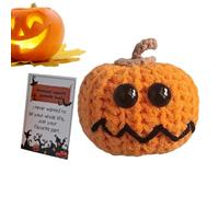 tricotée | Figurine de au crochet - Décoration inspirante - Objet de collection pour appartement, bureau, chambre, cadeau, pendaison de crémaillère, voiture