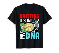 Tricoter, c'est inscrit dans mon ADN Yarn Heartbeat T-Shirt