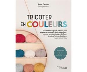 Tricoter en couleurs - Guide technique et patrons pour mettre de la couleur dans vos projets Anna Dervout (Auteur)