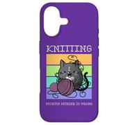 Tricoter Parce Que Le Meurtre n'est Pas Une Erreur Mystère de Couture Coque pour iPhone 17