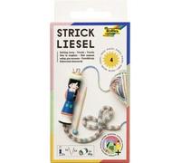 Tricotin, avec laine et aiguille à broder