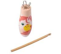 TRICOTIN BOIS ANIMAUX - BOHIN(...) - rose rose