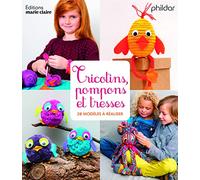Tricotins, pompons et tresses