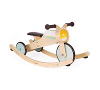 Tricycle a bascule en bois Evolutif Multicolore G