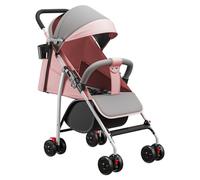 Tricycle 5 en 1 avec Barre de poussée de 18 Mois ā 25 kg, Marche Avant et arričre, Pneu en polyuréthane, Roue Libre Plus spacieux, Panier, Sac, Porte-gobelet - C-Rose