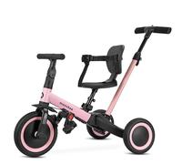 Tricycle à partir de 1 an avec Barre de poussée 6 en 1 - Rose - Tricycle avec Barre de poussée - Vélo bébé à partir de 1 an - Vélo Enfant - Roues - Vélo d'apprentissage de sécurité pour Votre Enfant