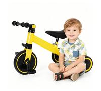 Tricycle à Pédales pour Tout-Petit VIVOLILV,3 en 1 Tricycle d'Apprentissage Enfant Réglable Hauteur,Vélo 3 Roues Bébé 1-3 Ans