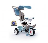 Smoby Tricycle évolutif enfant Baby Balade bleu clair 741400