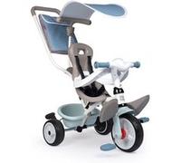 Smoby Tricycle évolutif enfant Baby Balade bleu clair 741400