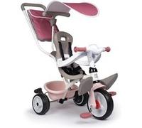 Smoby Tricycle évolutif enfant Baby Balade rose 741401