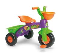 Tricycle bébé 1 an 2 Ans 3 Ans Trico Max Dino Rider - Tricycle Enfant léger avec pédales + paniers Avant et arrière - INJUSA