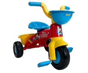 Tricycle Bébé 1 an 2 Ans 3 Ans Trico Max Multicolore Tricycle Enfant Léger avec Pédales Et Paniers Avant Et Arrière Fille Garçon Design Ergonomique Stable Premier Vélo | INJUSA