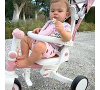 Tricycle bébé évolutif, siège pivotant 360°, vélo enfant, draisienne