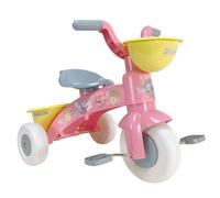 Disney Stitch Tricycle pour enfants de 1 à 3 ans, tricycle de vélo pour tout-petits avec panier de rangement avant et arrière, sous licence officielle, capacité de charge de 25 kg, rose