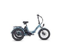 Tricycle Electrique Cargo F20 Mate - 48V 20Ah, Pliable 3 Roues, Bleu