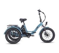 Tricycle Électrique Cargo Fafrees F20 Mate - 48V 18,2Ah, Pliable 3 Roues, Bleu