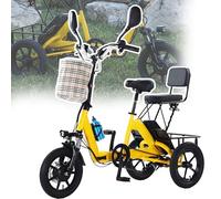 Tricycle électrique Pliable à 3 Roues pour Adultes, idéal pour Les déplacements urbains