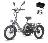 Tricycle électrique Pliable à 3 Roues pour la mobilité Quotidienne des Personnes âgées