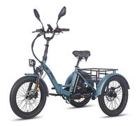 Tricycle Électrique Pliable FAFREES F20 Mate, 500W , Écran LCD, Mode Piéton , 5 Niveaux PAS, Double Suspension