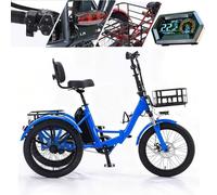 Tricycle électrique Pliable générique pour Adultes, idéal pour Les déplacements en extérieur