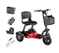 Tricycle électrique pliable pour personnes âgées - Parfait pour le transport des adultes et les promenades d'enfants - Design pratique à la maison