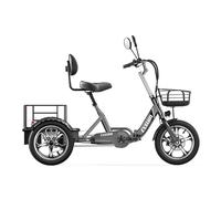 Tricycle électrique pliant CYSUM E-BIKE pour adultes 250W 48V * 22Ah Tricycle électrique extérieur gray