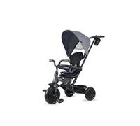 Tricycle - QPLAY - Elite Platinum - Gris - 4-en-1 - Siège pivotant 360°