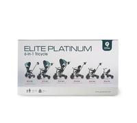 Tricycle Elite Platinum Noir - QPLAY - Blanc - Plastique - Dès 18 mois