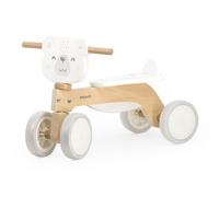Tricycle en bois - VIGA - 44239 PolarB - Ours polaire - Roues silencieuses - 18 mois+